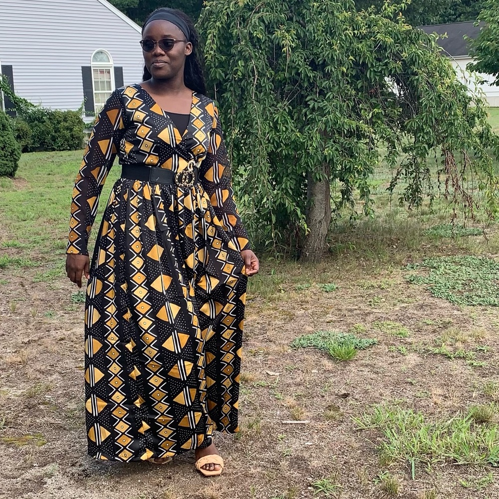 Ankara print beautiful dress